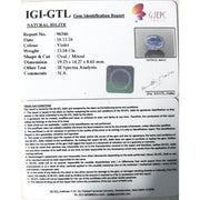 17.27 Ratti Iolite with Govt. Lab Certificate